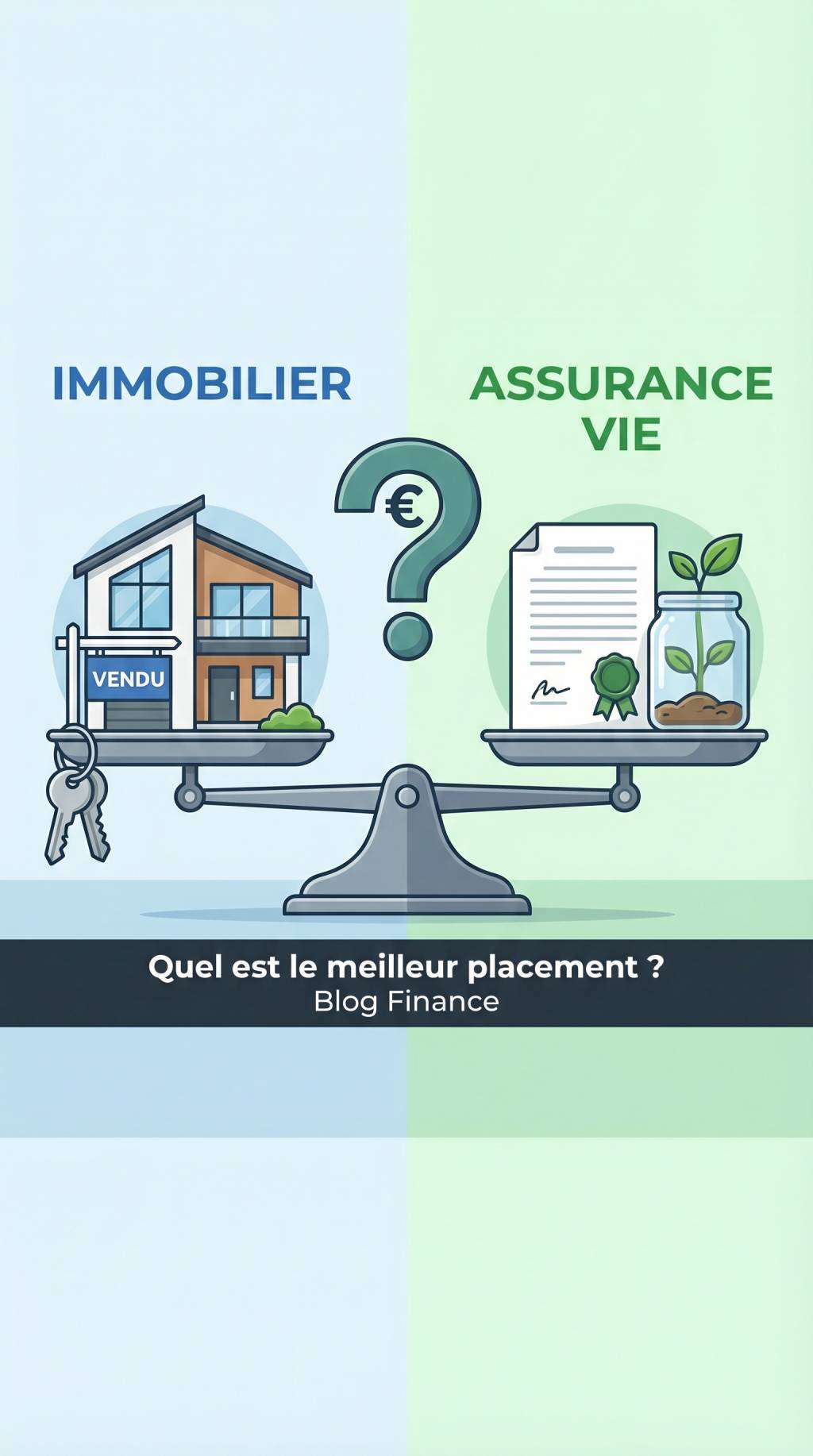 Quel est le meilleur placement entre l&rsquo;immobilier et l&rsquo;assurance vie ?
